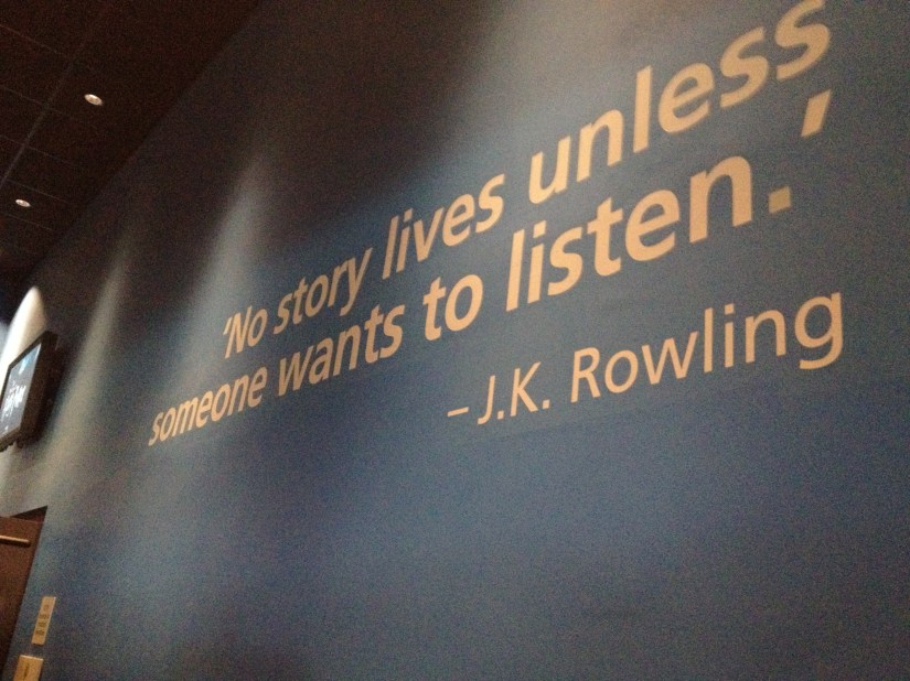 No story lives...JK Rowling