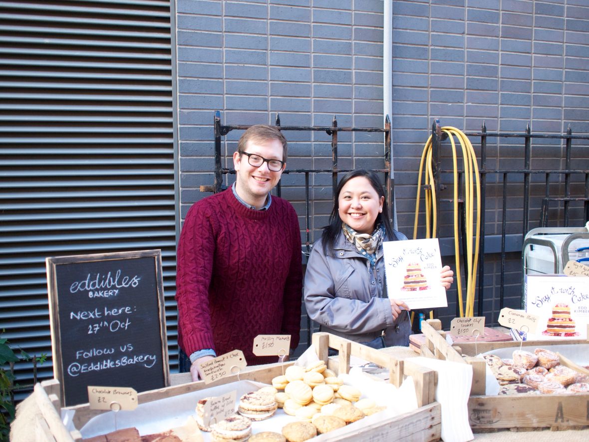Edd Kimber at Maltby Street Market