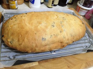Stollen baked