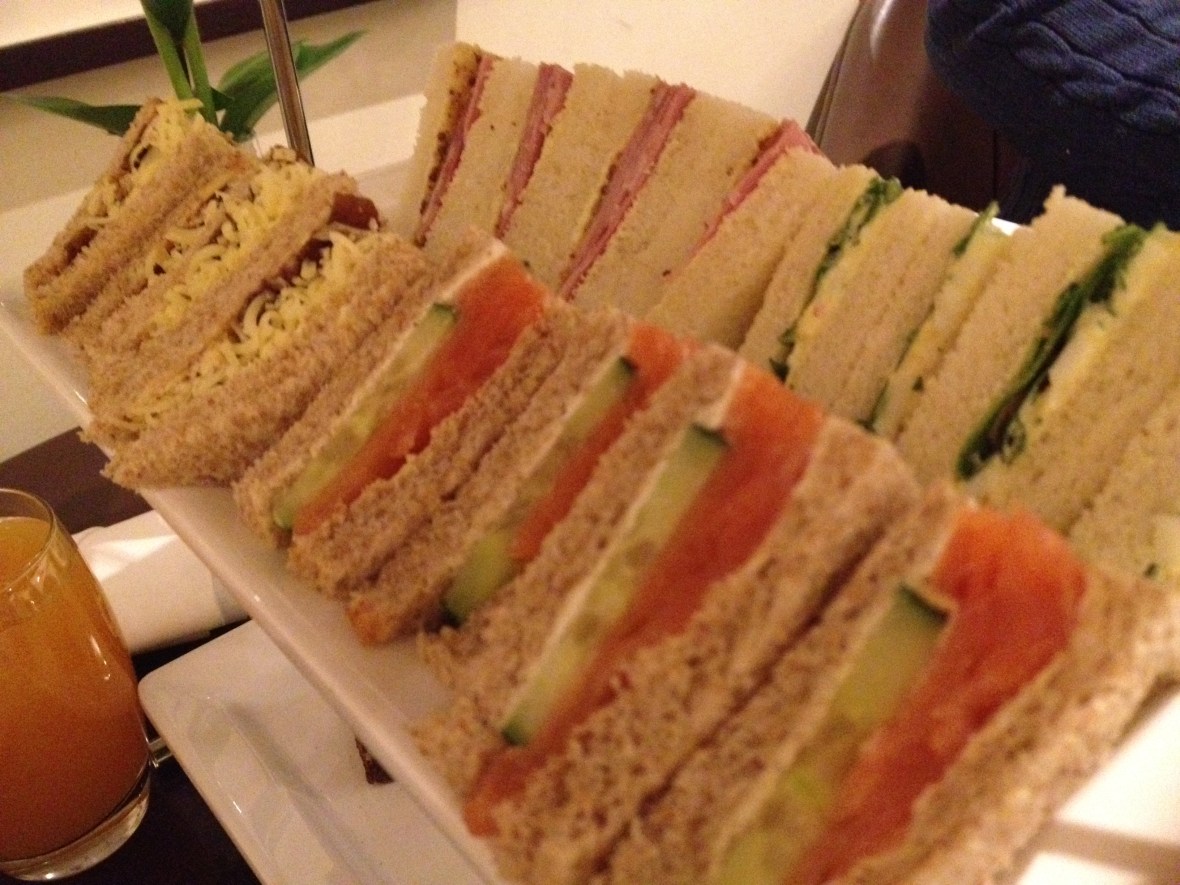 Sandwiches - Afternoon Tea at The Cavendish