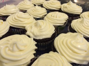Chocolate Guinness cupcakes