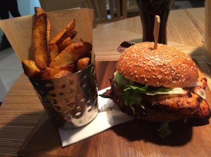 Gallus chicken burger