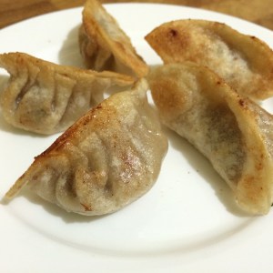 Chinese pork dumplings
