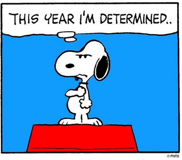 Snoopy determined