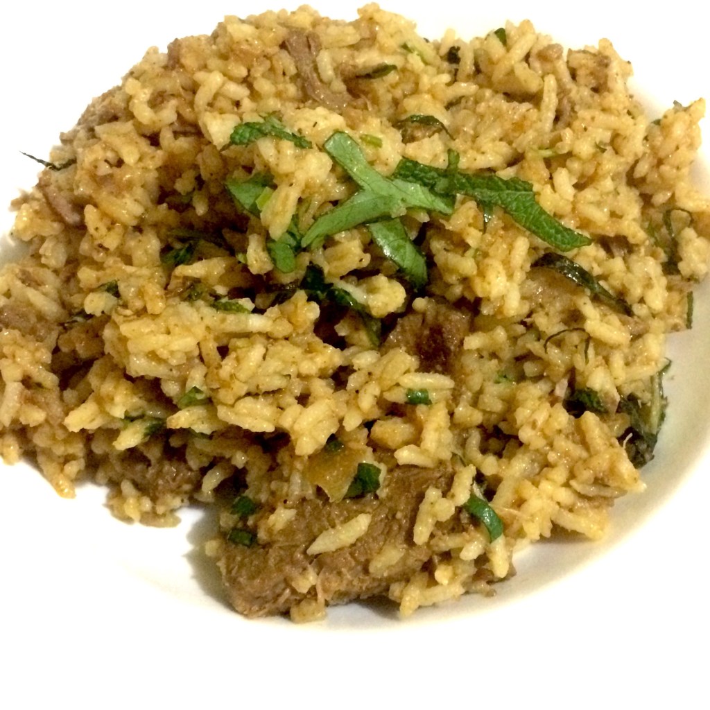 Lamb biryani