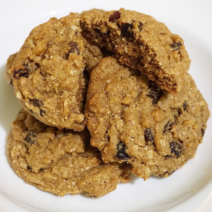 Fruitcake oatmeal cookies