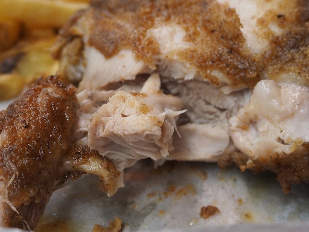Juicy fried chicken