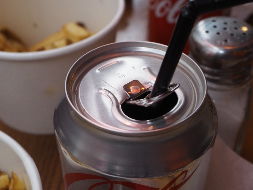 Straws and the soda can tab